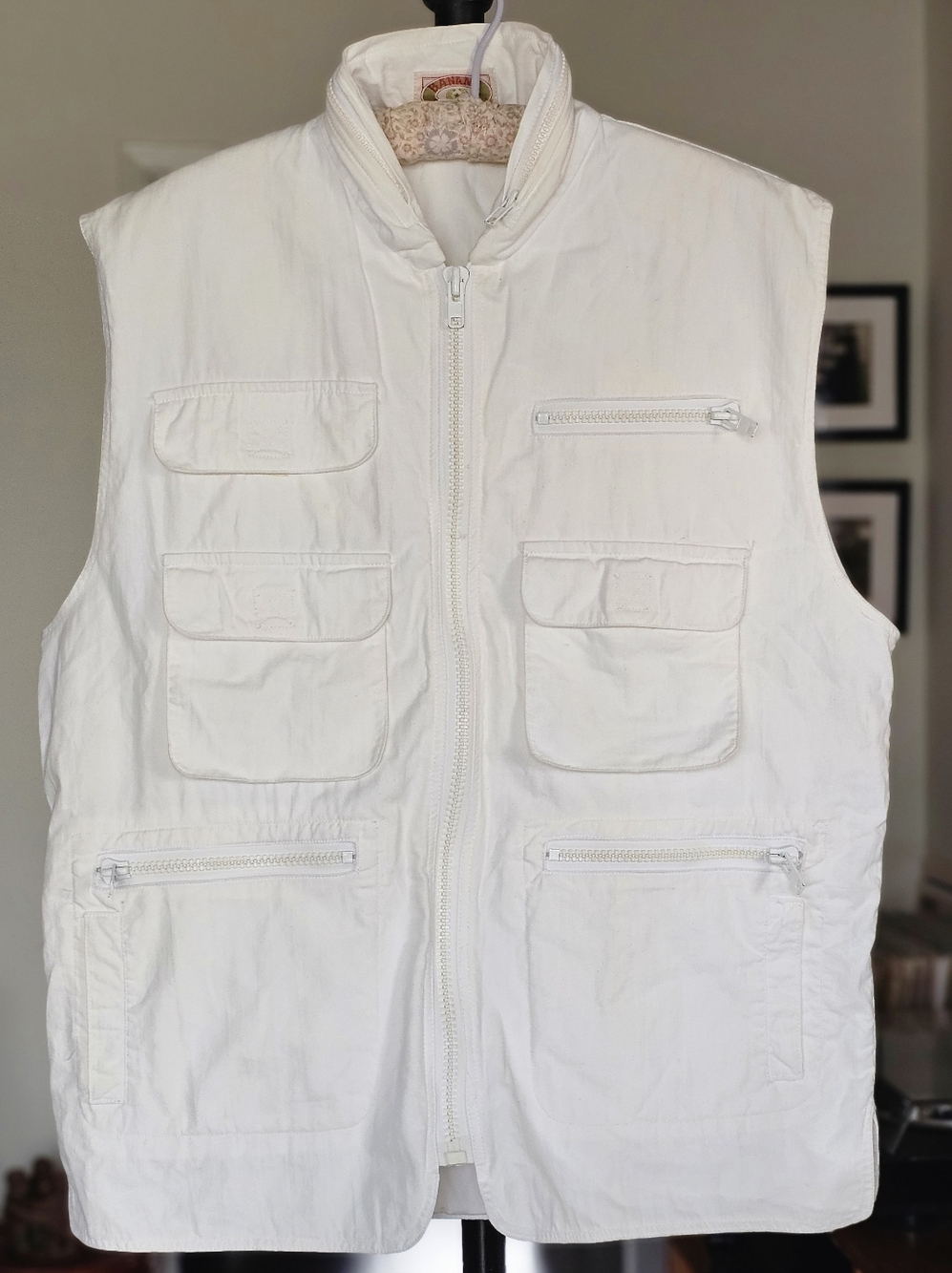 Banana Republic VTG 80s Safari Style Utility Vest - RARE
